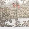 Riviere des Parfums-Isidore Leroy-wallpaper-behang-Tapete-wallpaper-Sepia-Non Woven-Selected Wallpapers