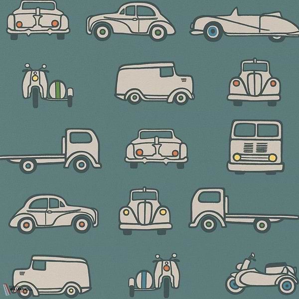 Road Trip behang-Little Greene-Pleat-Rol-Selected Wallpapers-Interiors
