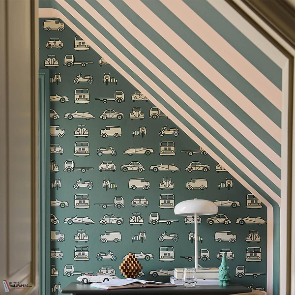 Road Trip behang-Little Greene-Selected Wallpapers-Interiors