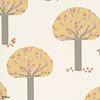 Rodney Street behang-Little Greene-Light gold-Rol-Selected Wallpapers-Interiors