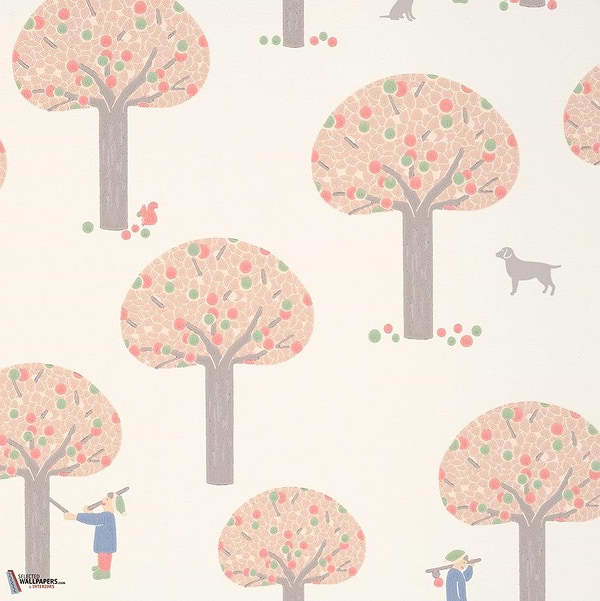 Rodney Street behang-Little Greene-Masquerade-Rol-Selected Wallpapers-Interiors