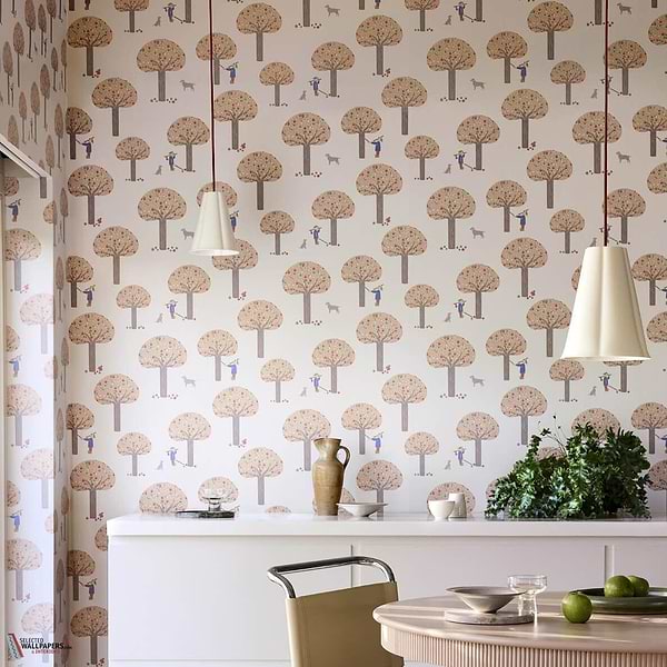 Rodney Street behang-Little Greene-Selected Wallpapers-Interiors