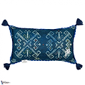 Roots Linen Kussen-Kussen-Mind the Gap-Kissen-Cushion-Blue-50 x 30 cm-Selected Interiors