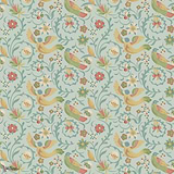 Royal Court behang-GP&J Baker-Aqua-Rol-Selected Wallpapers-Interiors