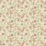 Royal Court behang-GP&J Baker-Pink/green-Rol-Selected Wallpapers-Interiors