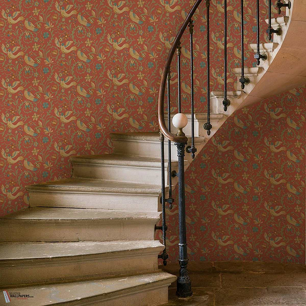Royal Court behang-GP&J Baker-Selected Wallpapers-Interiors