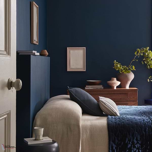 Royal Navy verf Little Greene 257-Selected-Wallpapers-Interiors