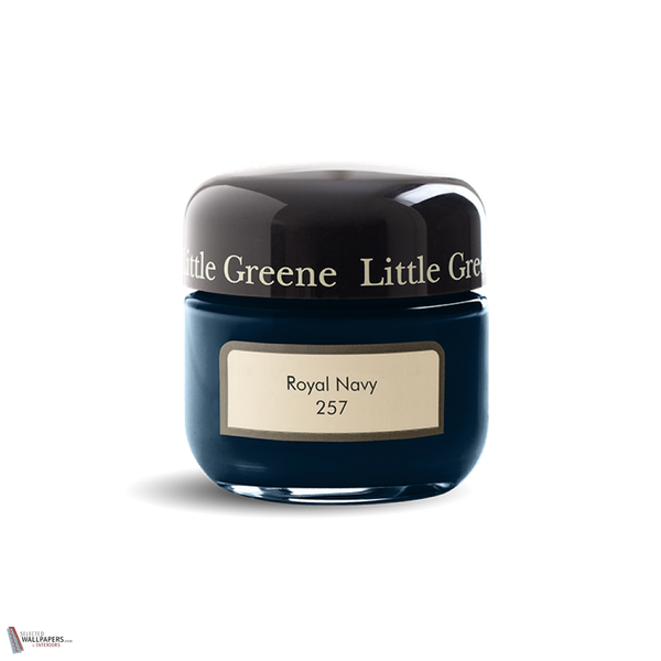 Royal Navy verf Little Greene 257-Selected-Wallpapers-Interiors