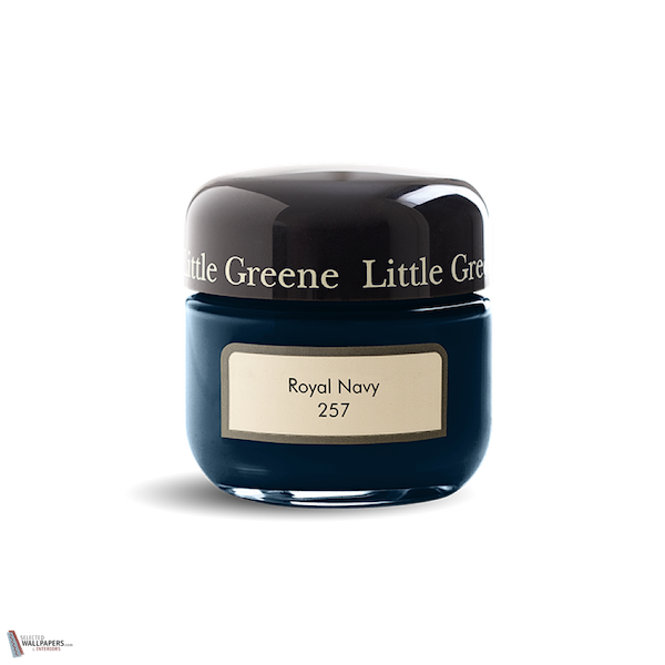 Royal Navy verf Little Greene 257-Selected-Wallpapers-Interiors