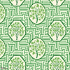 Royal maze behang-GP&J Baker-Royal green-Rol-Selected Wallpapers-Interiors
