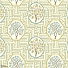 Royal maze behang-GP&J Baker-Sage-Rol-Selected Wallpapers-Interiors