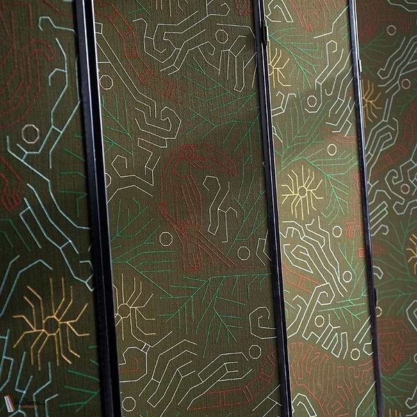 Run Amok stof-Dedar-Selected Wallpapers-Interiors