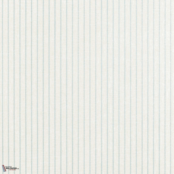 Ryker Stripe behang-Thibaut-wallpaper-tapete-Cream and Robin's Egg-Rol-Selected-Wallpapers-Interiors