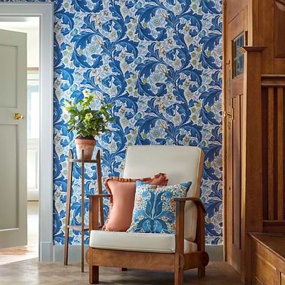 Leicester behang-behang-Morris & Co-Selected Wallpapers &amp; Interiors