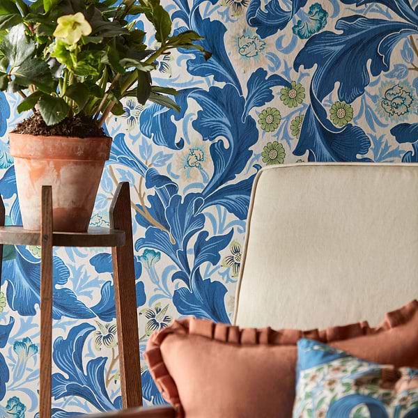 Leicester behang-behang-Morris & Co-Selected Wallpapers &amp; Interiors