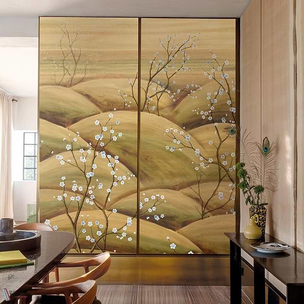Sakura behang-Masureel-Selected Wallpapers-Interiors