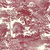 Salcey Forest behang-Masureel-wallpaper-tapete-Burgundy-Paneel A-Selected-Wallpapers-Interiors