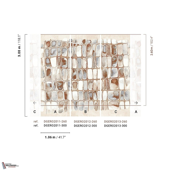 Salina wallpaper-Masureel-Selected Wallpapers-Interiors