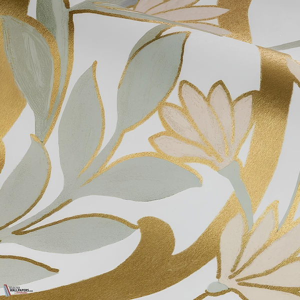 Salon des Miroirs behang-Casamance-Selected Wallpapers-Interiors