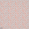 Sand dollar behang-Thibaut-Coral and blue-Rol-Selected Wallpapers-Interiors