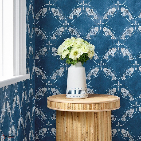 Santorini behang-Thibaut-Selected Wallpapers-Interiors