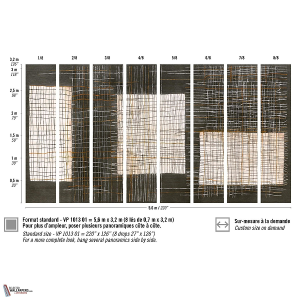 Sashiko behang-Elitis-wallpaper-tapete-Selected-Wallpapers-Interiors