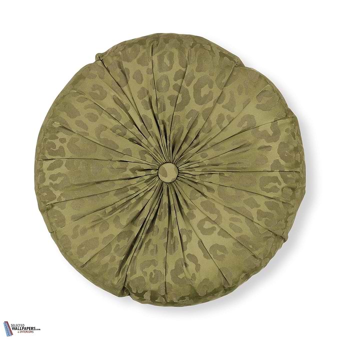 Saskia Kussen-Kussen-Romo-Kissen-Cushion-Somerset Green-Ø 40 cm-Selected Interiors