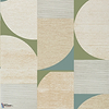 Saturn-Thibaut-wallpaper-behang-Tapete-wallpaper-Metallic Gold and Moss-Rol-Selected Wallpapers