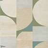 Saturn-Thibaut-wallpaper-behang-Tapete-wallpaper-Metallic Gold and Moss-Rol-Selected Wallpapers