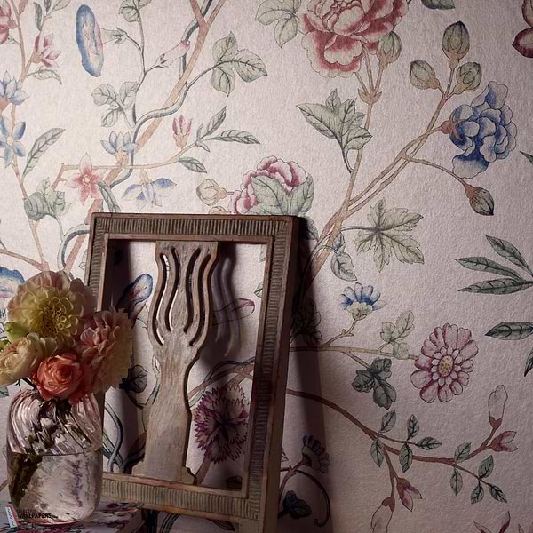 Sceaux Nacre wallpaper-Pierre Frey-Selected Wallpapers-Interiors