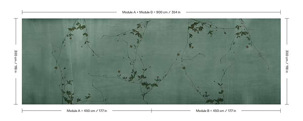 Verdant Veil wallpaper