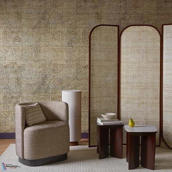 Segou-Pierre Frey-wallpaper-behang-Tapete-wallpaper-Selected Wallpapers