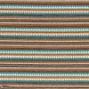 Serapes stof-Casamance-Turquoise marine-Meter (M1)-Selected Wallpapers-Interiors