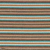 Serapes stof-Casamance-Turquoise marine-Meter (M1)-Selected Wallpapers-Interiors