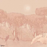 Serendipity behang-Inkiostro Bianco-1-Vinyl 68 cm-M2-Selected Wallpapers-Interiors