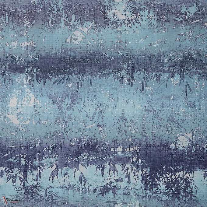 Serenity behang-1838 wallcoverings-Indigo-Rol-Selected Wallpapers-Interiors