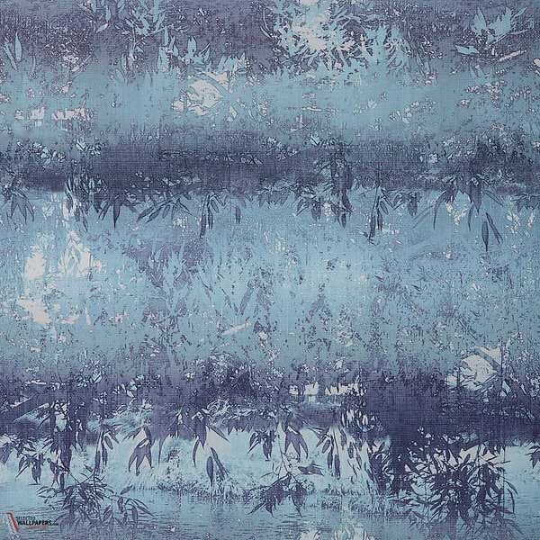Serenity behang-1838 wallcoverings-Indigo-Rol-Selected Wallpapers-Interiors