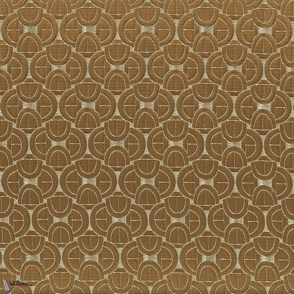 Serlio stof-Casamance-fabric-Camel-Meter (M1)-Selected-Wallpapers-Interiors