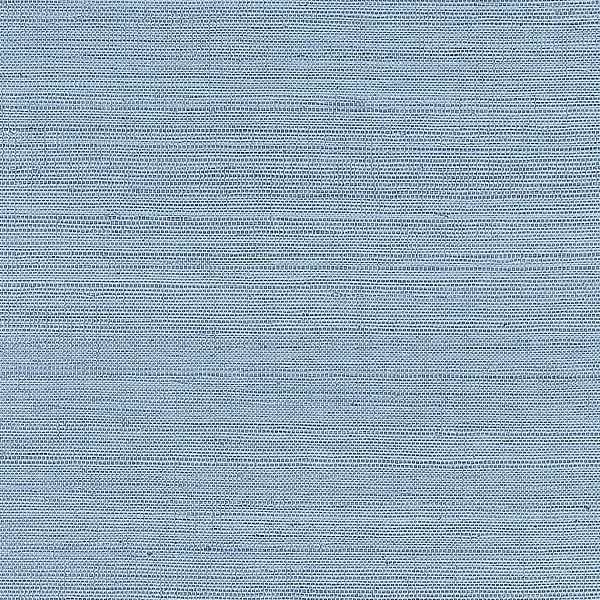 Shang Extra Fine Sisal-Thibaut-Blue Dusk-Rol-Selected-Wallpapers-Interiors