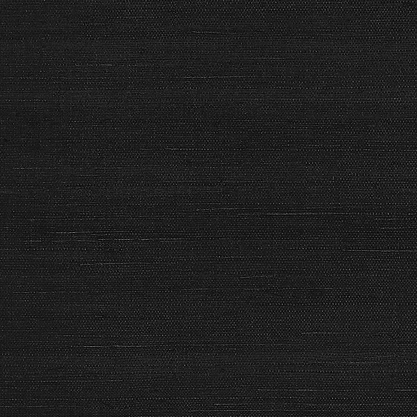 Shang Extra Fine Sisal-Thibaut-Pitch Black-Rol-Selected-Wallpapers-Interiors