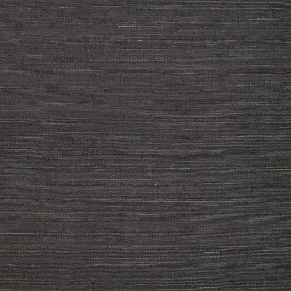 Shang Extra Fine Sisal-Thibaut-Charcoal-Rol-Selected-Wallpapers-Interiors