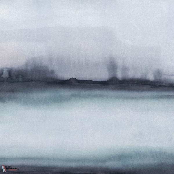 Shibori behang-Coordonne-Blue-Non Woven-M2-Selected Wallpapers-Interiors