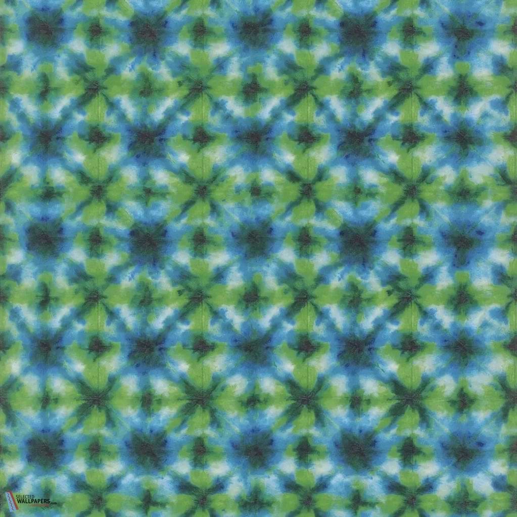 Shibori-behang-Tapete-Designers Guild-Emerald-Rol-PDG1160/03-Selected Wallpapers
