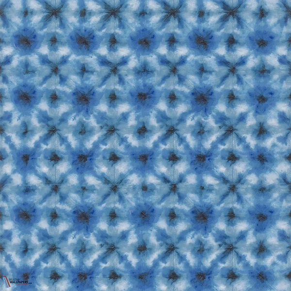Shibori-behang-Tapete-Designers Guild-Cobalt-Rol-PDG1160/04-Selected Wallpapers
