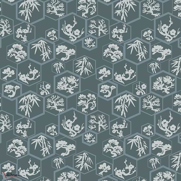 Shouchikubai behang-Behang-Farrow & Ball-4508-Rol-Selected Wallpapers & Interiors
