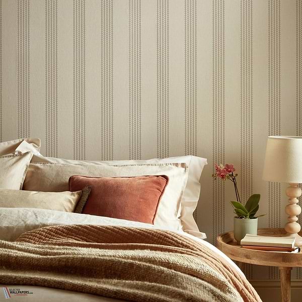 Silk Stripe behang-1838 wallcoverings-Selected Wallpapers-Interiors
