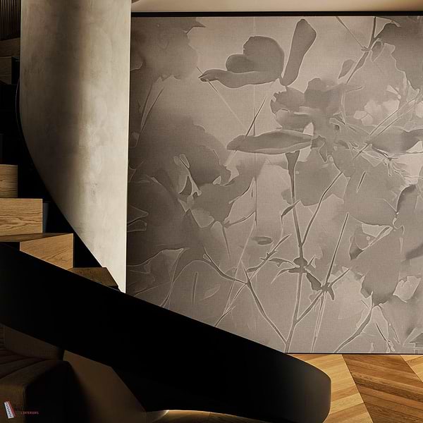 Silken Petals behang-behang-LondonArt-Selected Wallpapers &amp; Interiors