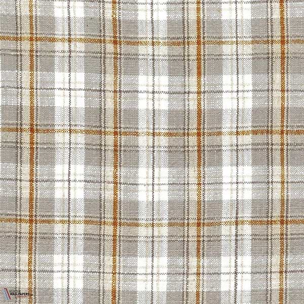 Sillage stof-Casamance-Bleu galet-Meter (M1)-Selected Wallpapers-Interiors