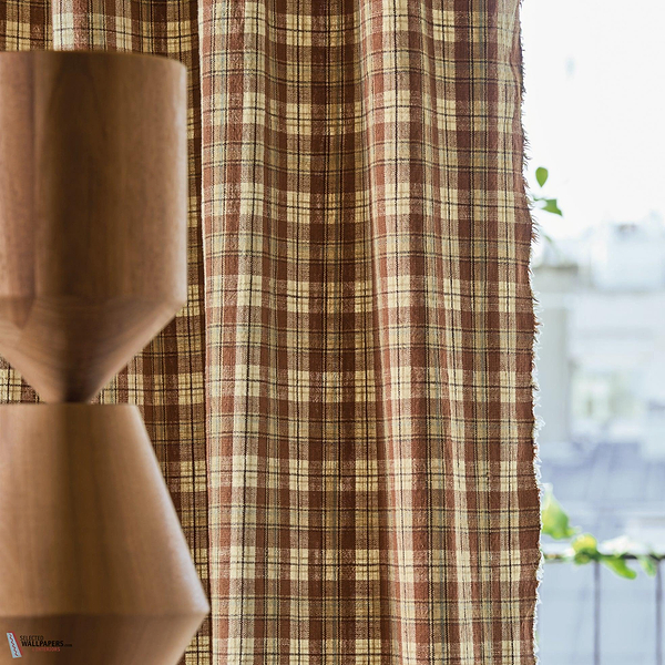 Sillage stof-Casamance-Selected Wallpapers-Interiors