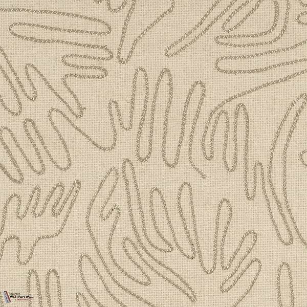Silvara behang-Casamance-Beige Naturel-Rol-Selected Wallpapers-Interiors